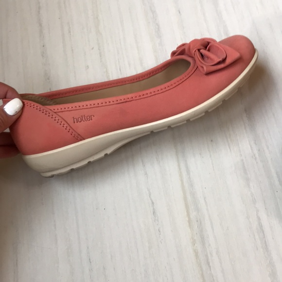 Hotter Comfort Concept peach slip on shoe - Picture 7 of 7